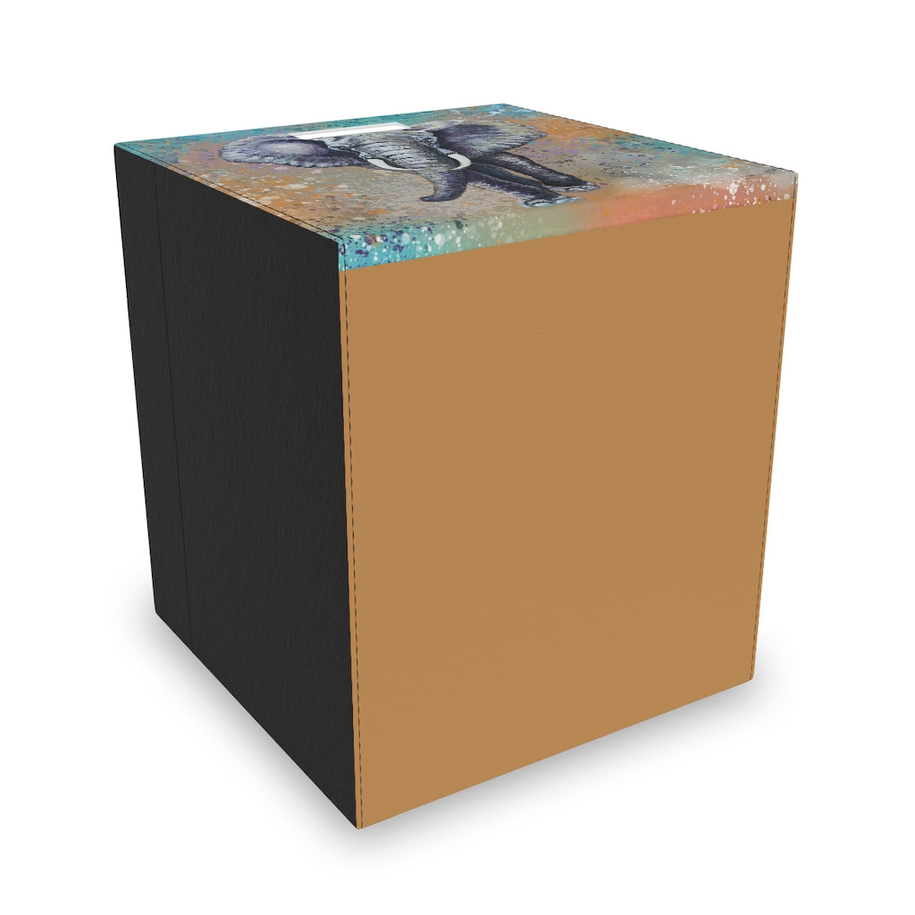Felt Storage Box - African Elephant
