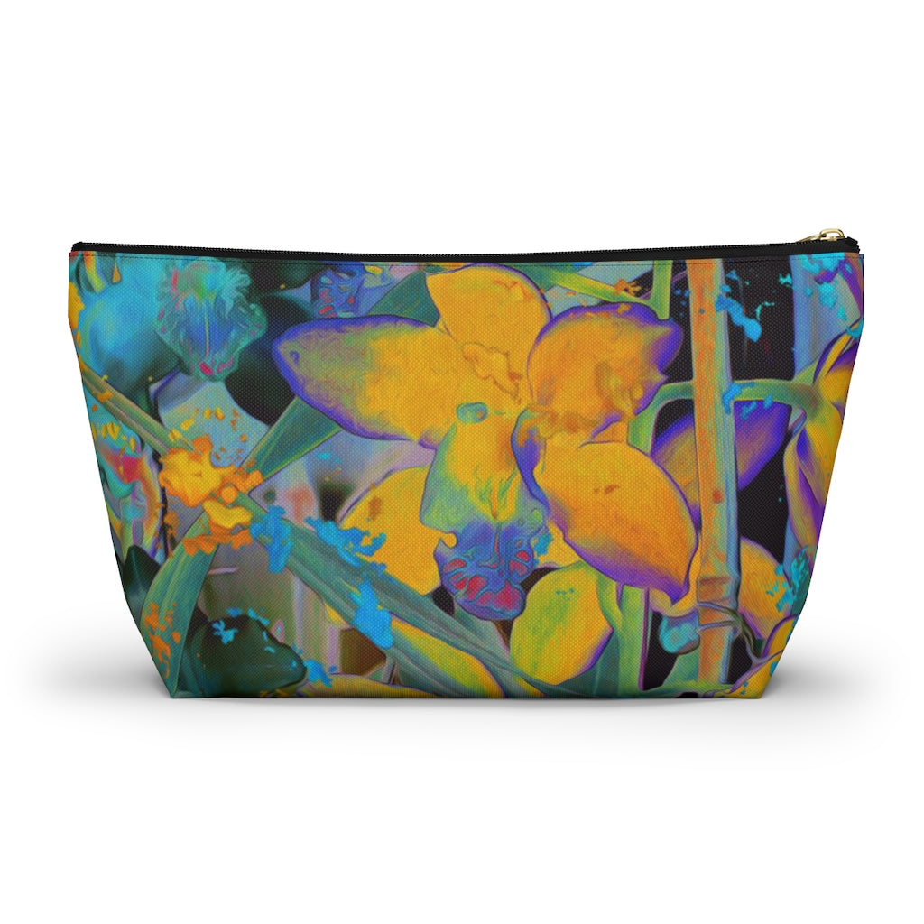 Accessory Pouch w T-bottom - Midnight Orchid