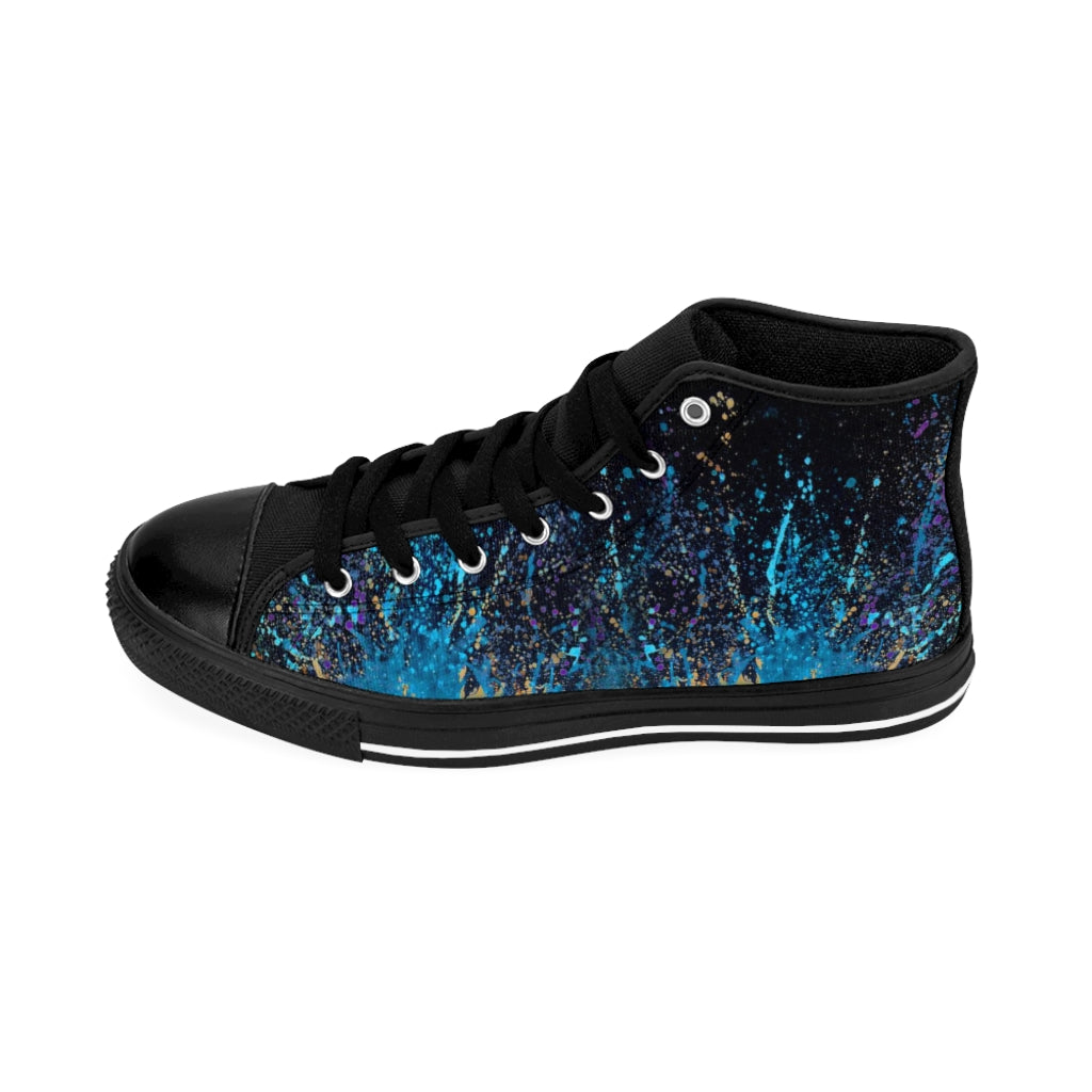 Women's High-top Sneakers - Splashed!