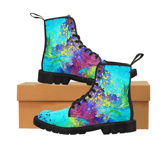 Women's Canvas Boots - Turbulence