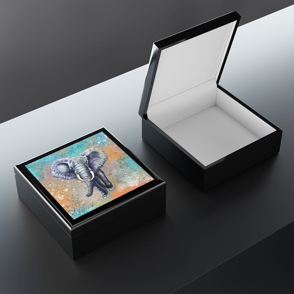 Jewelry Box - African Elephant
