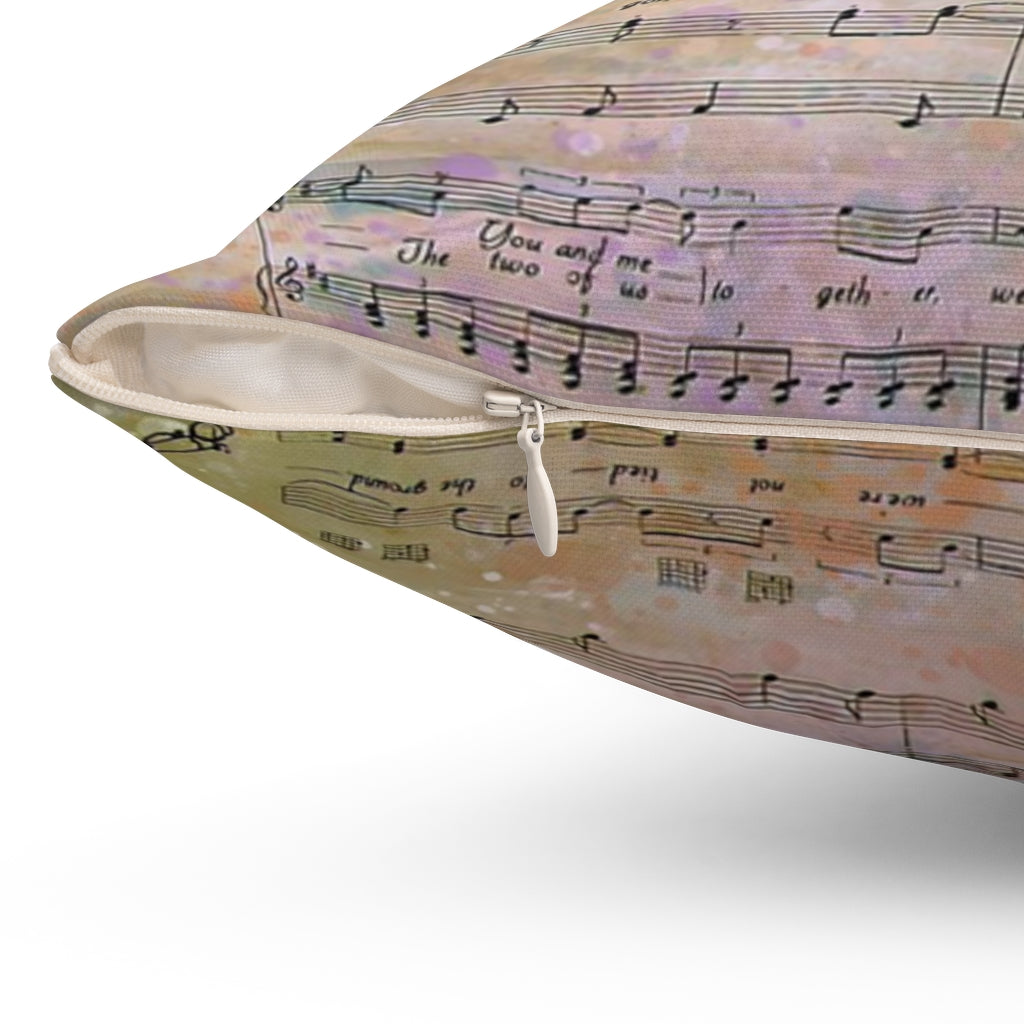 Square Pillow - Music - Sheet