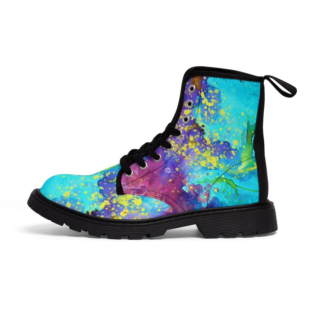 Women's Canvas Boots - Turbulence