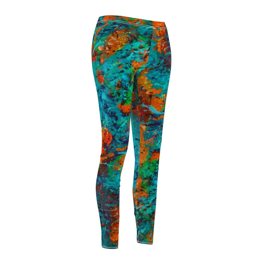 Sport & Casual Leggings - Nature Burst