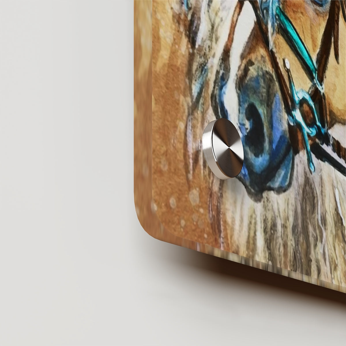 Acrylic Wall Art Panel - Haflinger Horse