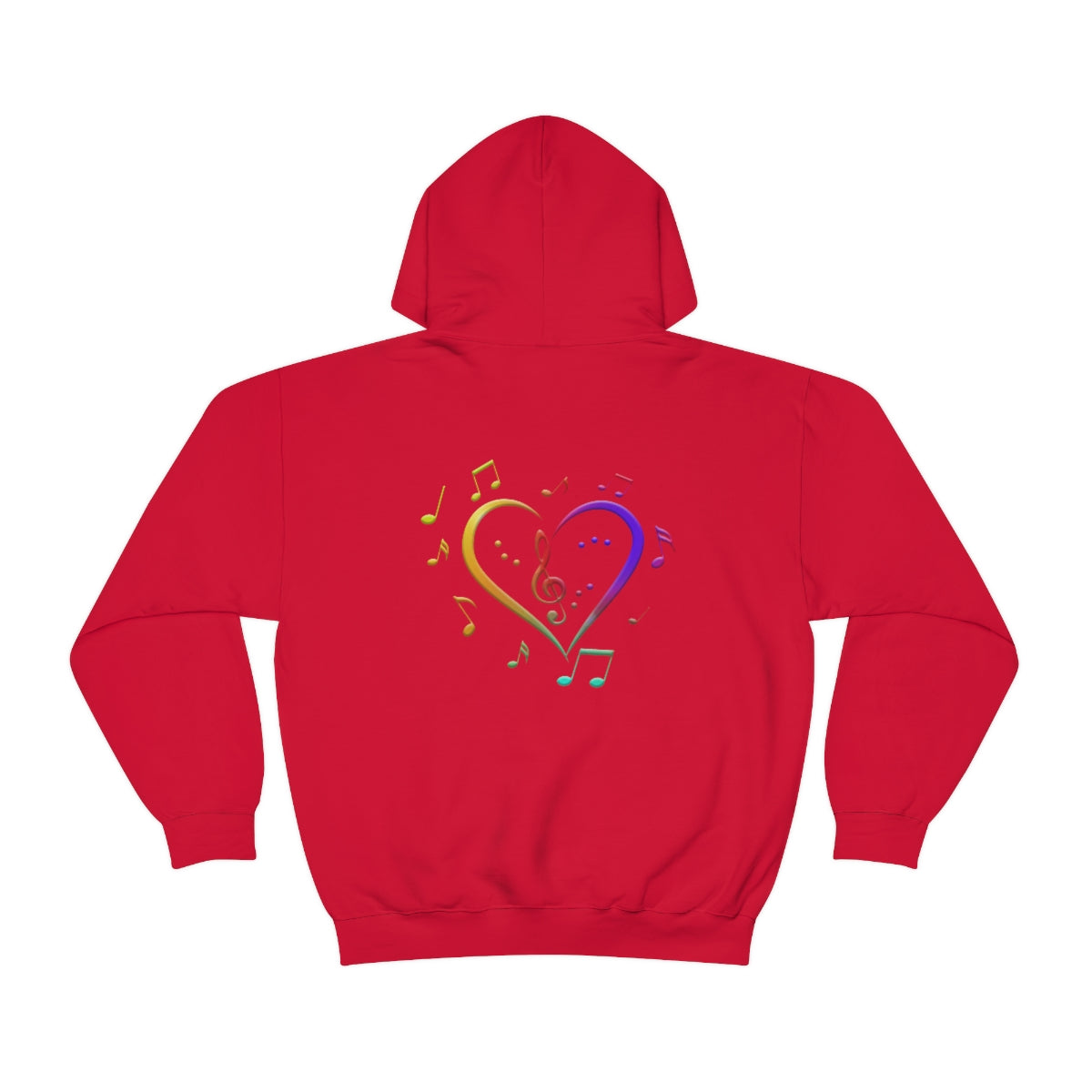 Unisex Heavy Blend™ Hooded Sweatshirt - Love of Music
