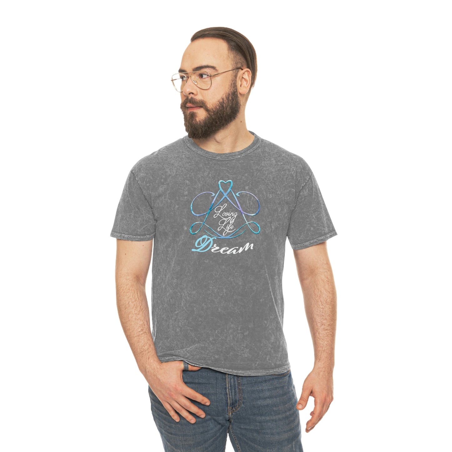 Unisex Mineral Wash T-Shirt - LL/Dream