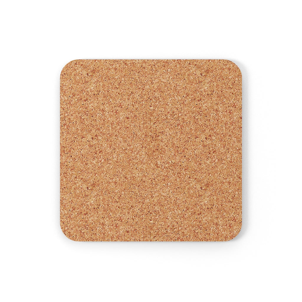 Cork Back Coaster - African Elephant