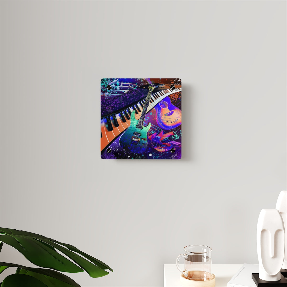 Acrylic Wall Art Panel - Music 1
