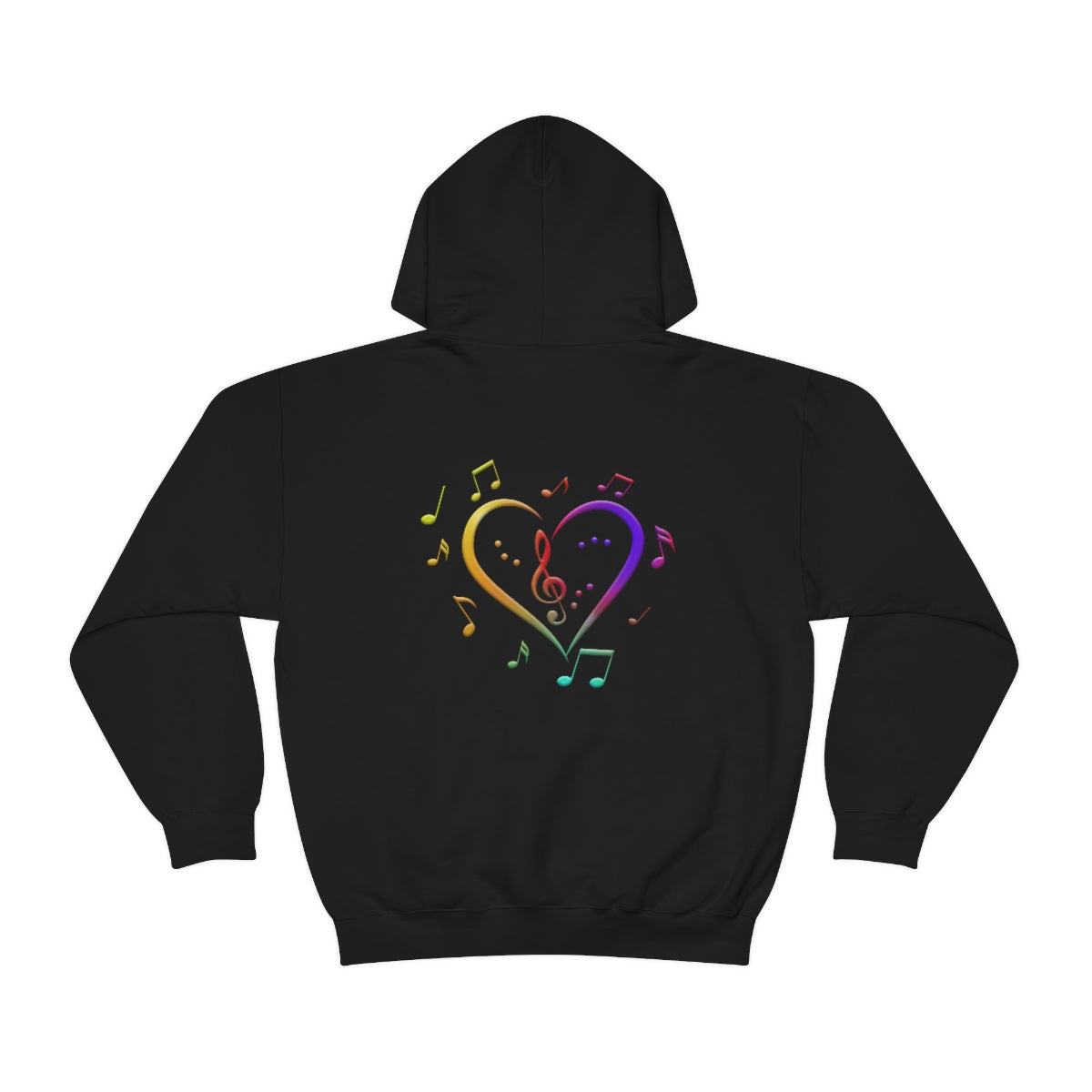 Unisex Heavy Blend™ Hooded Sweatshirt - Love of Music