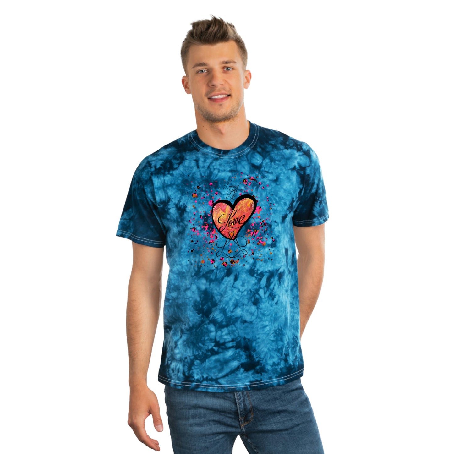 Tie-Dye Tee, Crystal-LL-Love