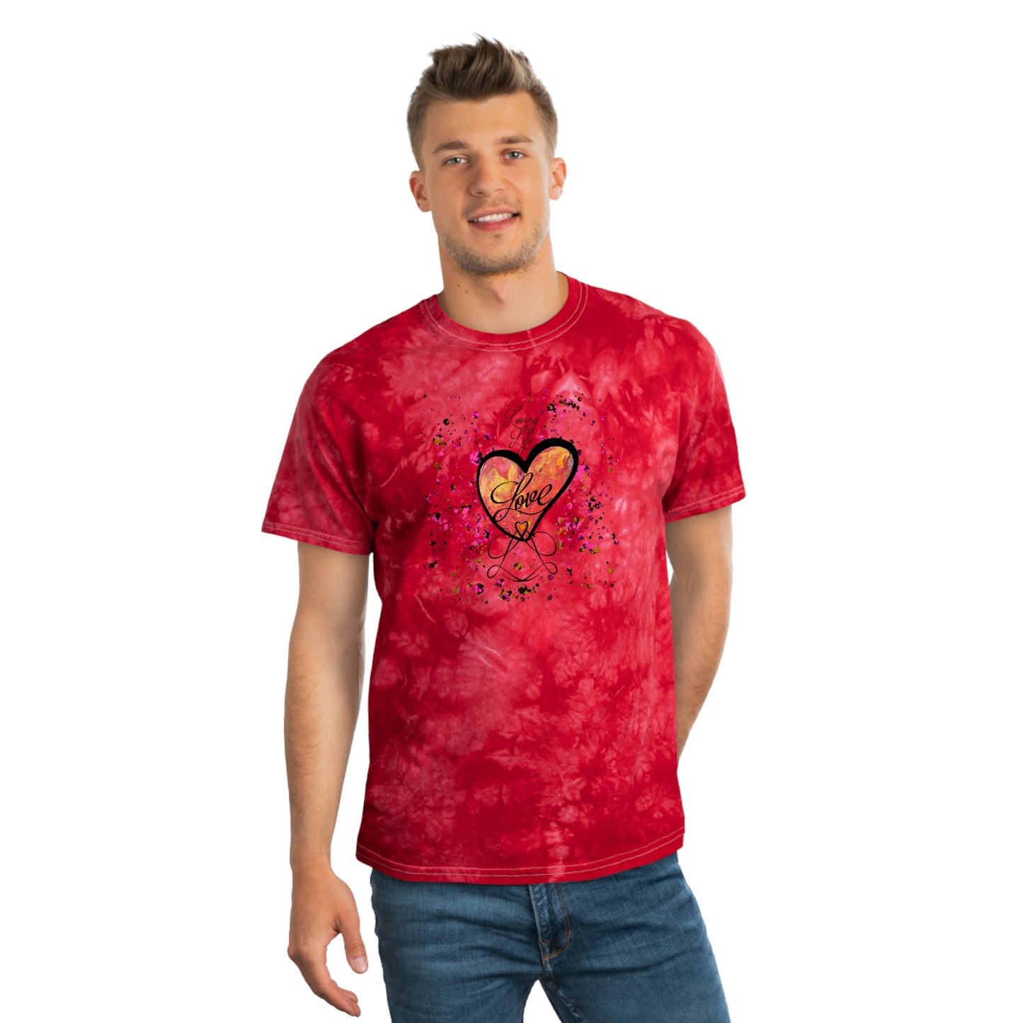 Tie-Dye Tee, Crystal-LL-Love
