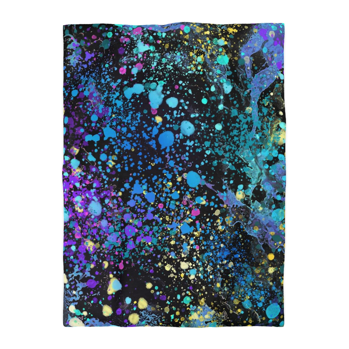 Microfiber Duvet Cover - Colorful Universe