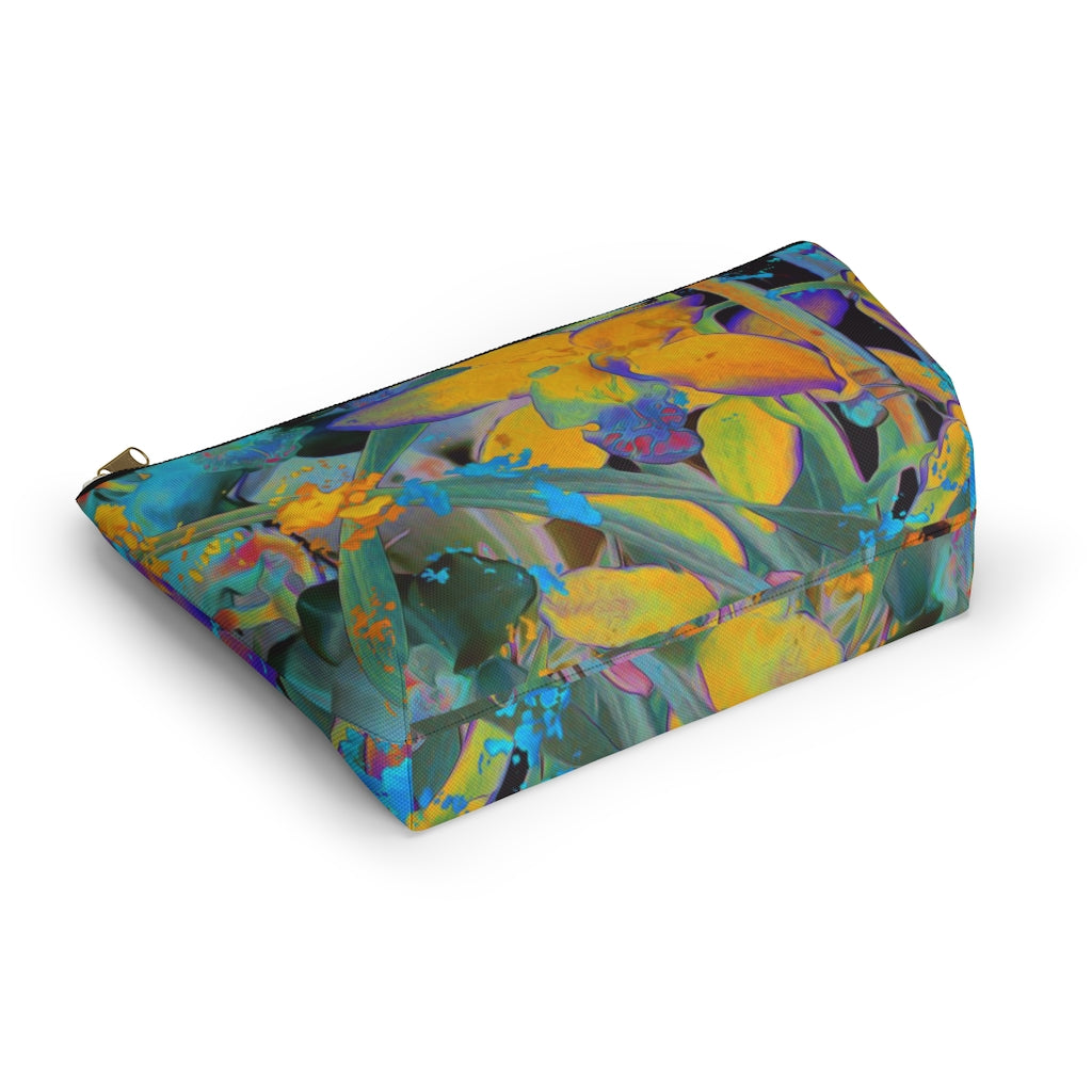 Accessory Pouch w T-bottom - Midnight Orchid