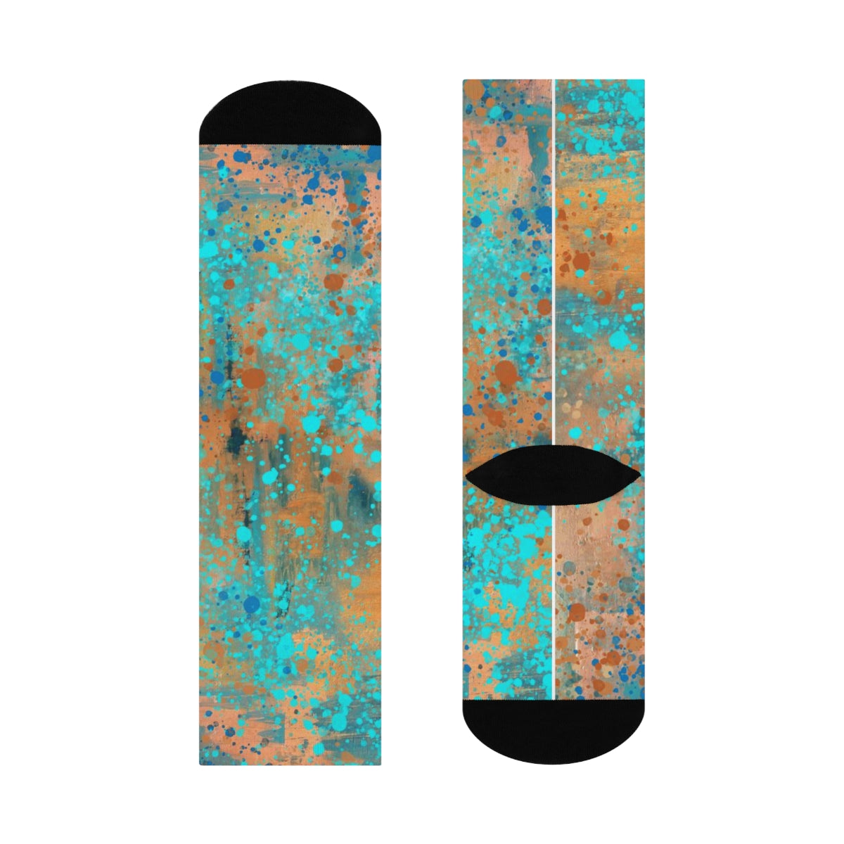 DTG Crew Socks - Copper Illusion