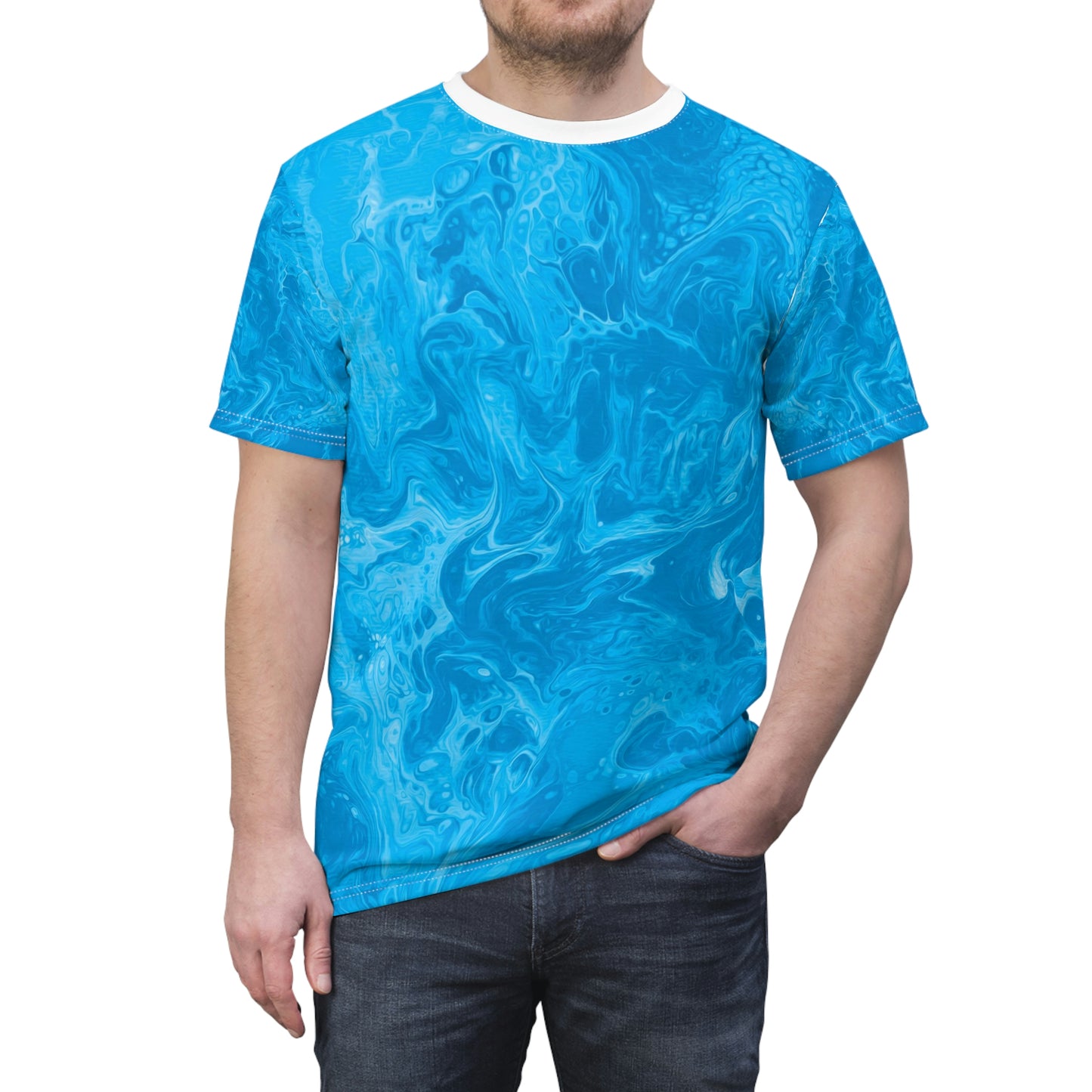 Unisex Soft Tee - Life's Mystery - Jeans