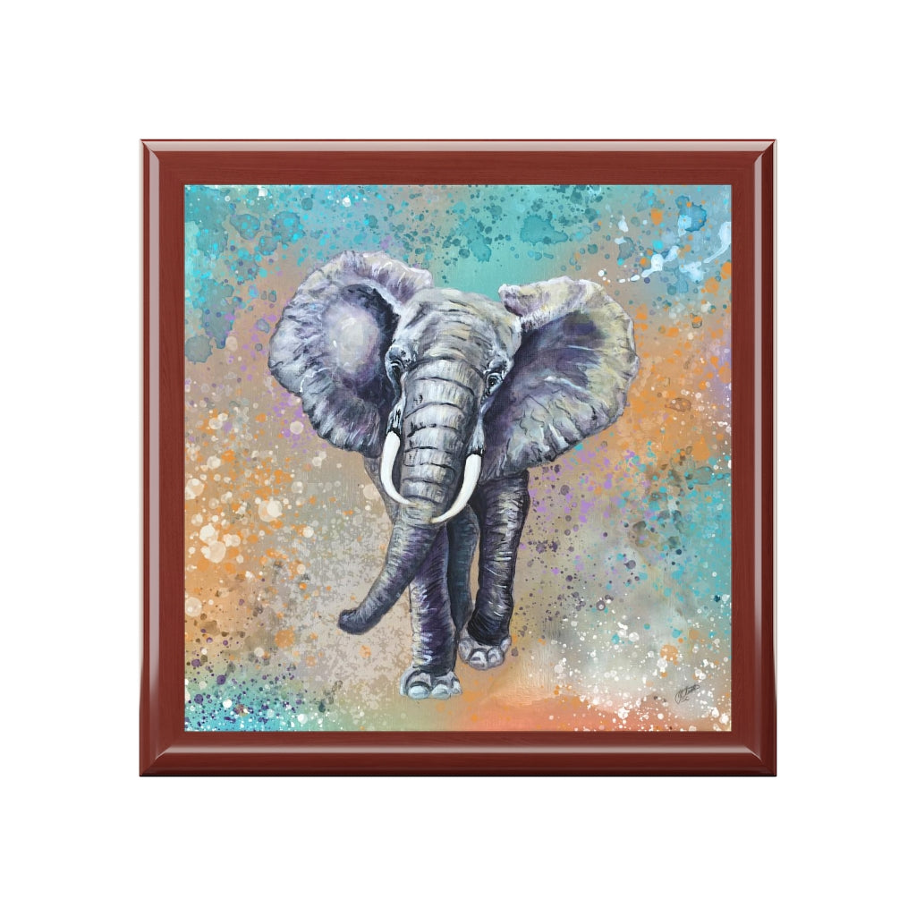 Jewelry Box - African Elephant
