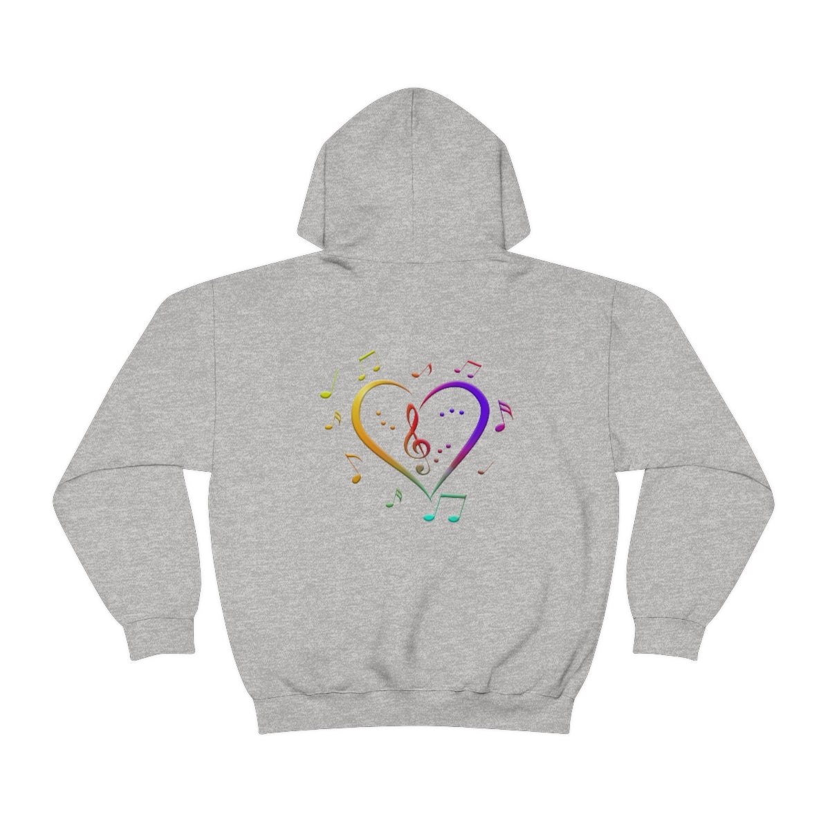 Unisex Heavy Blend™ Hooded Sweatshirt - Love of Music
