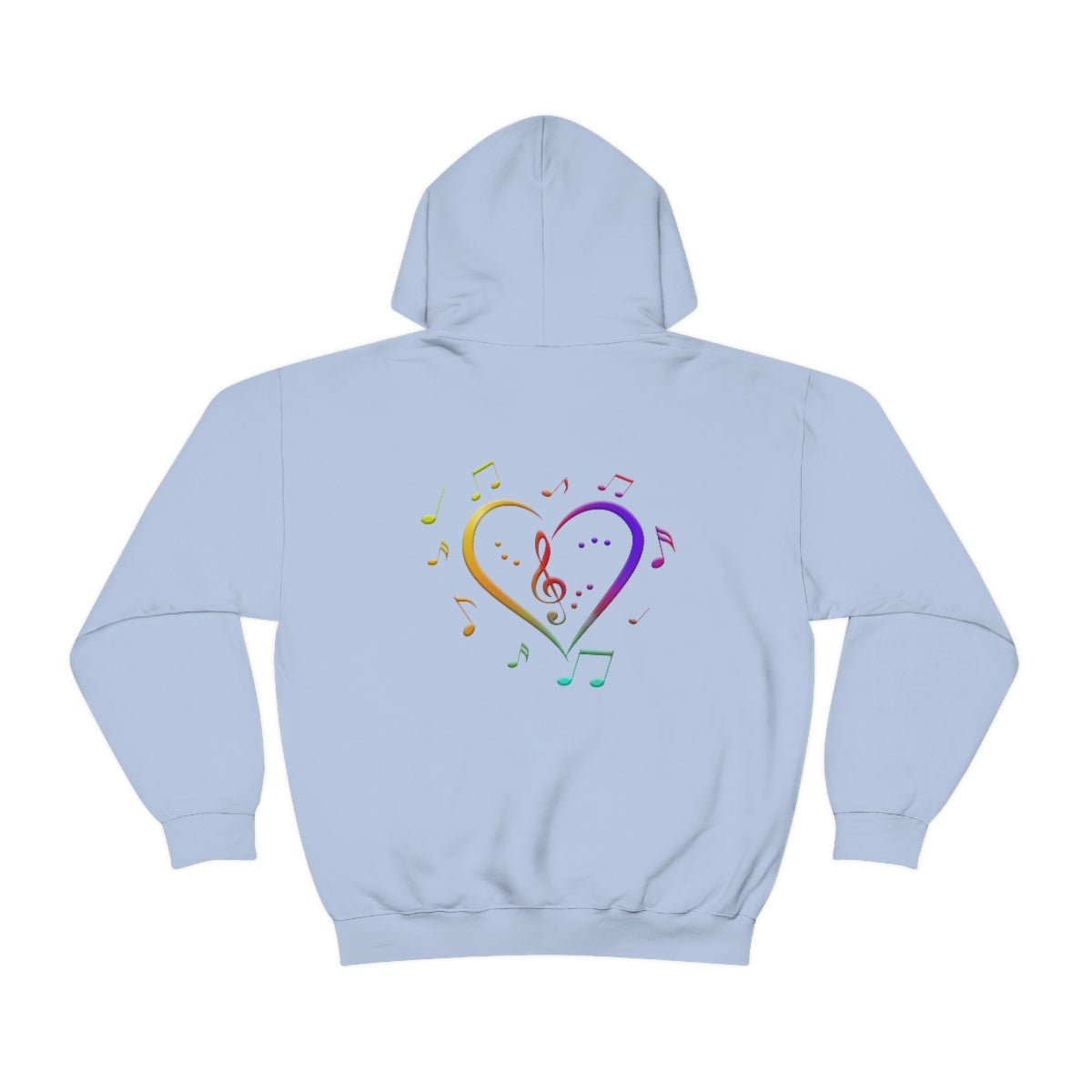 Unisex Heavy Blend™ Hooded Sweatshirt - Love of Music