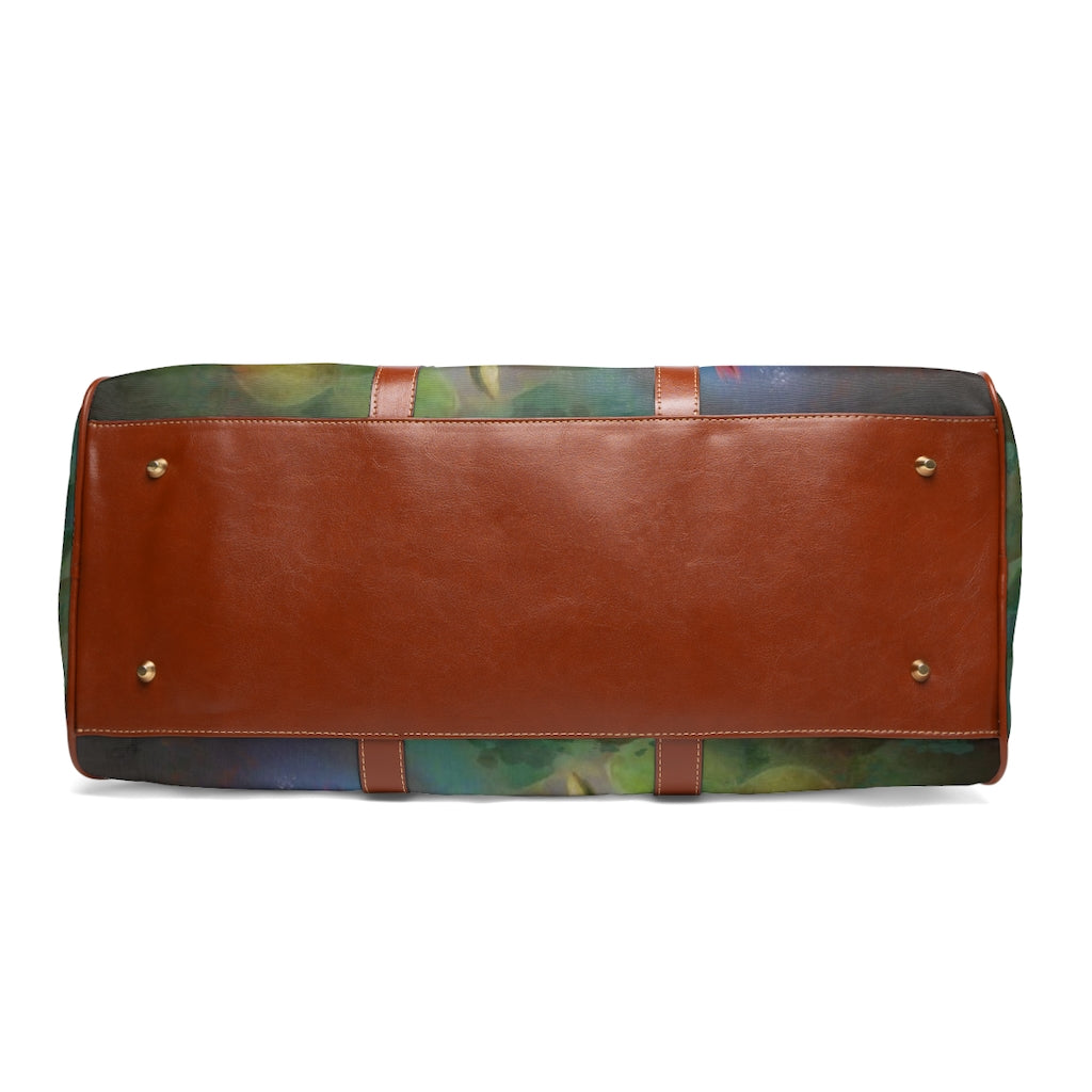 Waterproof Travel Bag - Red Orchid