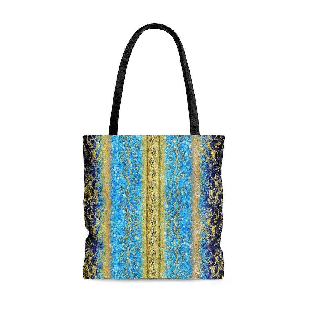 Tote Bag - Royal Turquoise-Black