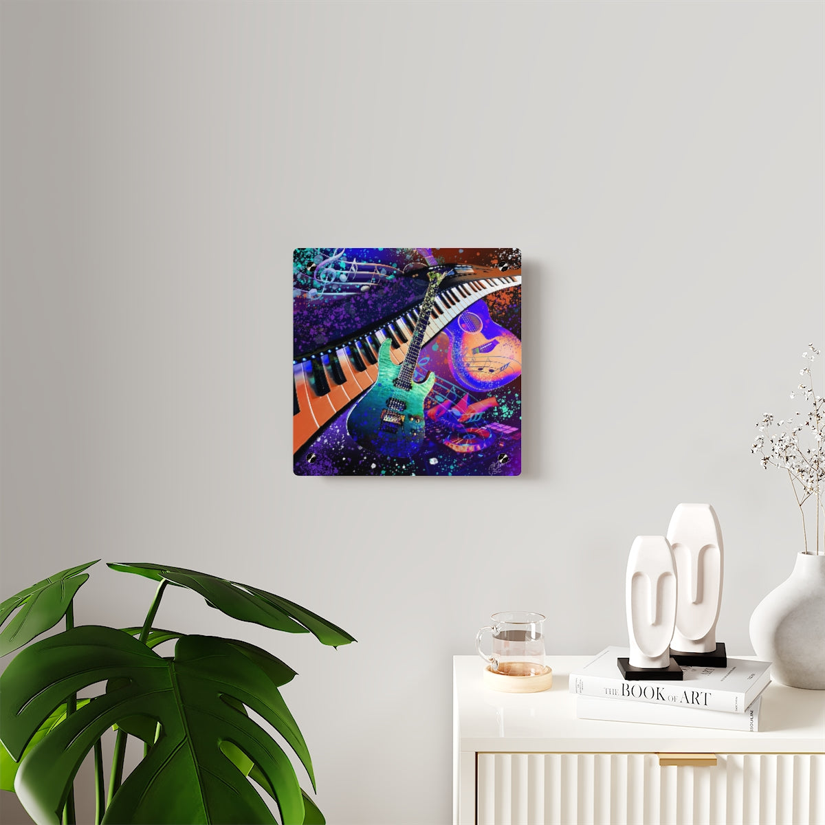 Acrylic Wall Art Panel - Music 1
