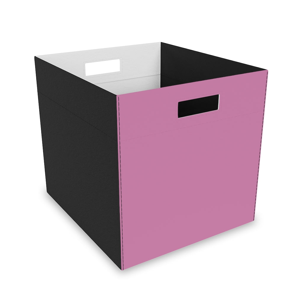 Felt Storage Box - Pink Orchid