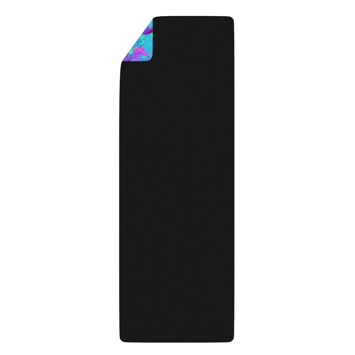 Rubber Yoga Mat - Hearts & Butterflies