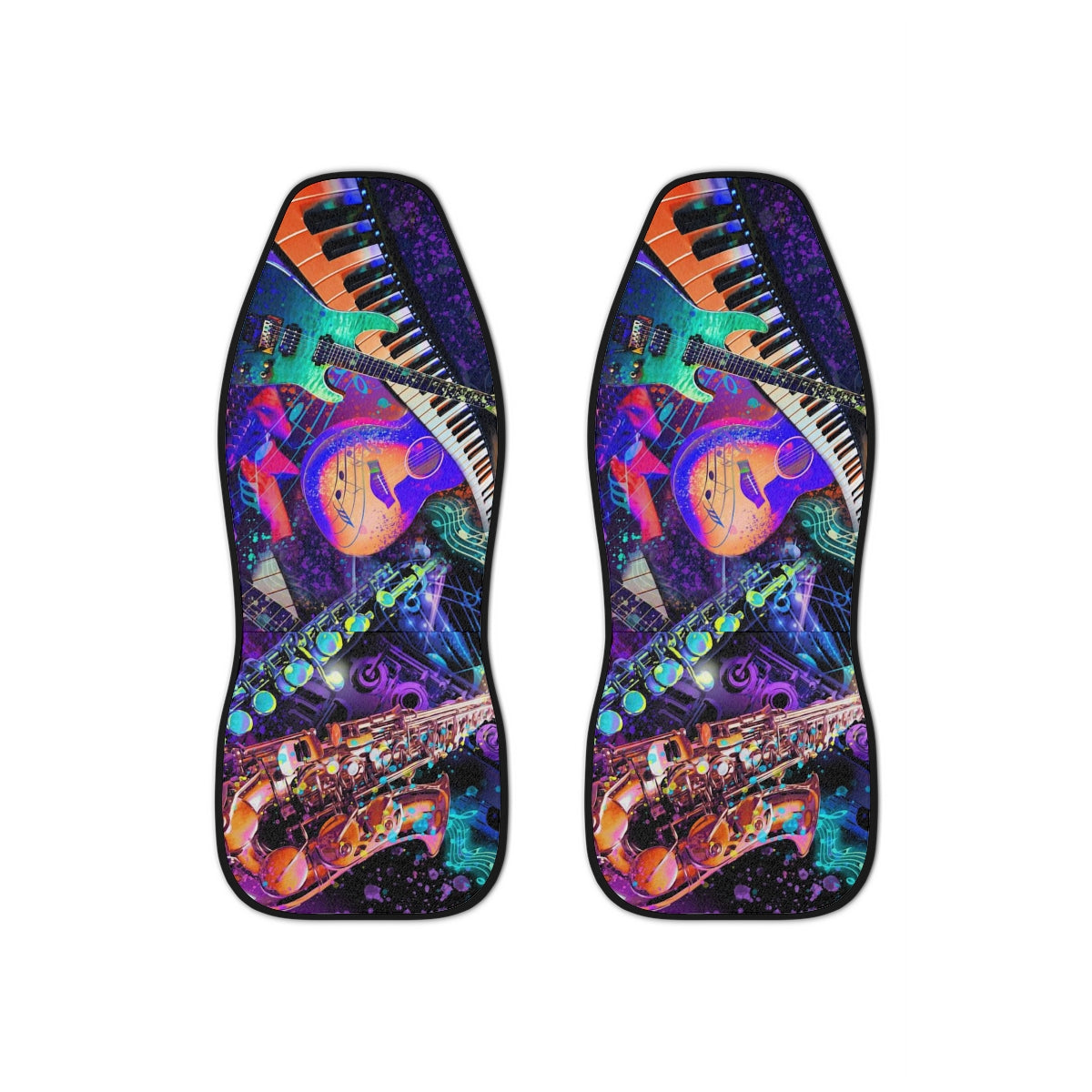 Car Seat Covers - Music