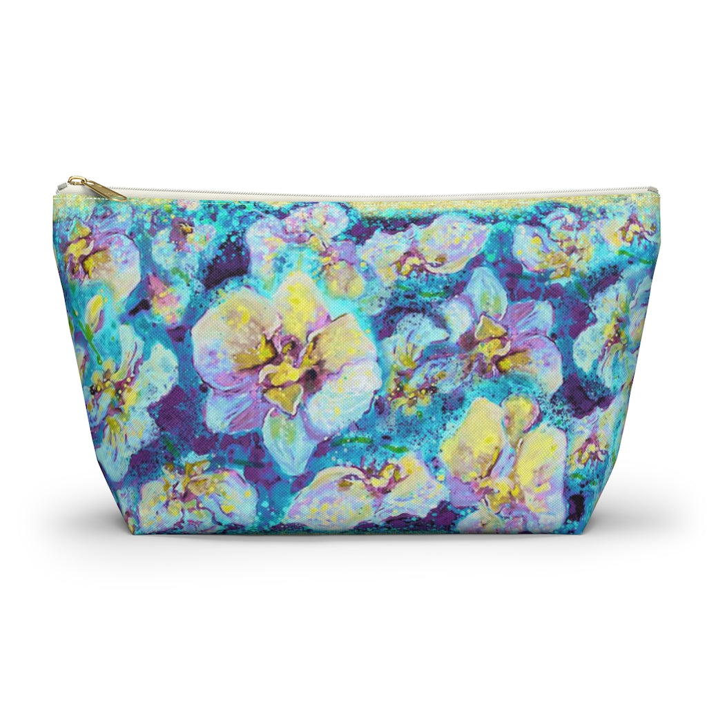 Accessory Pouch w T-bottom - Jungle Beauty
