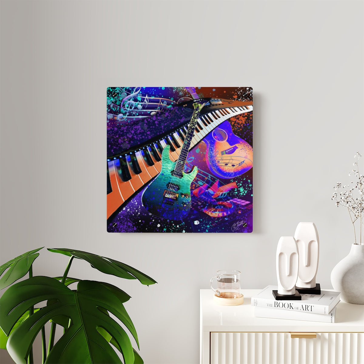 Acrylic Wall Art Panel - Music 1