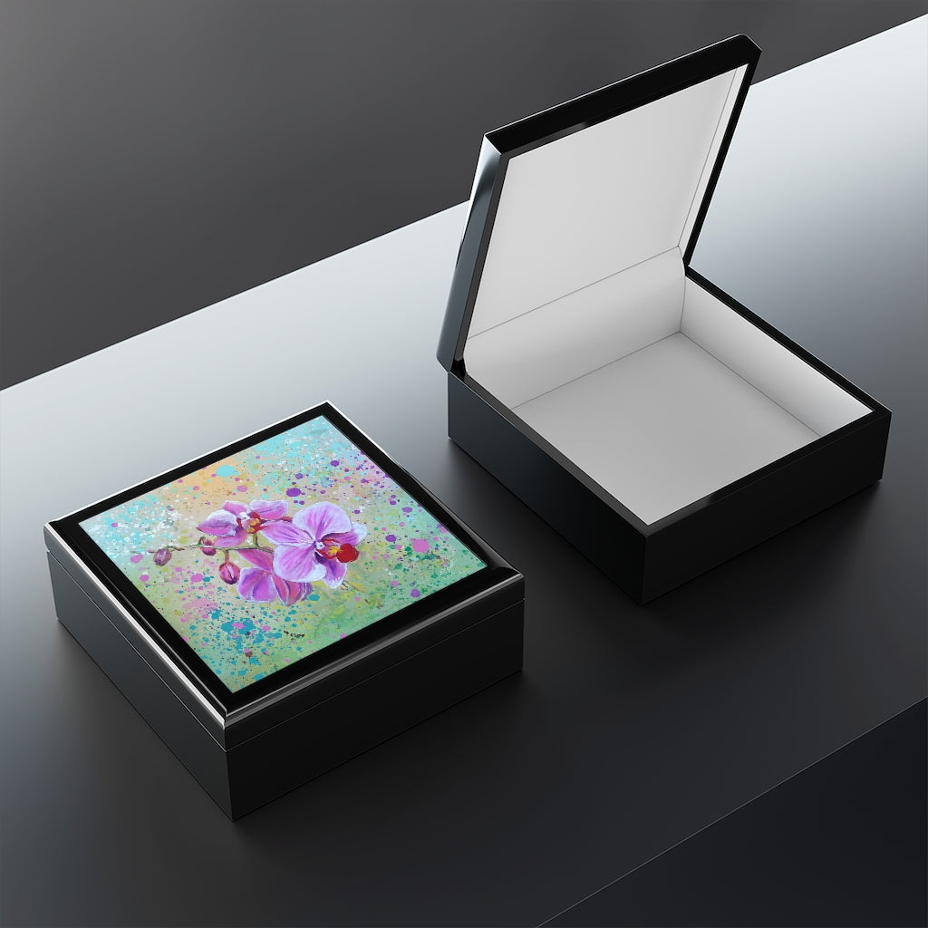 Jewelry Box - Pink Orchid