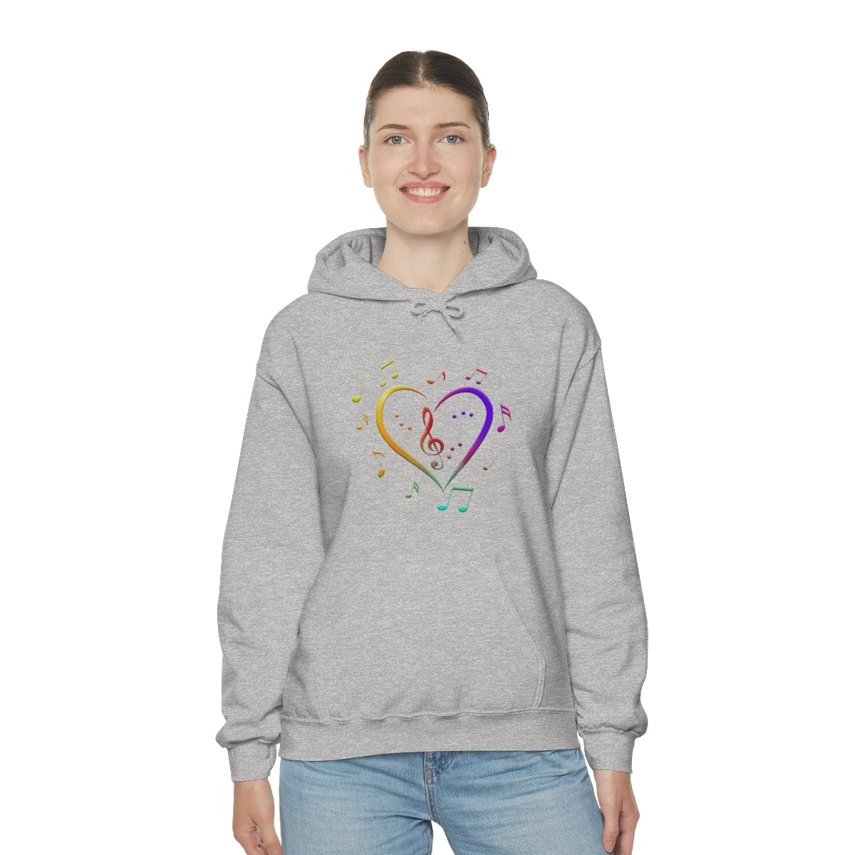 Unisex Heavy Blend™ Hooded Sweatshirt - Love of Music