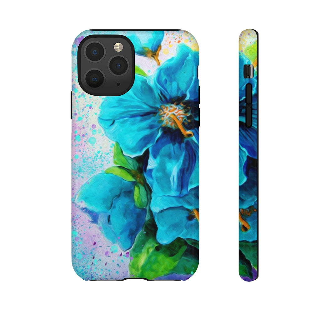 Tough Cases - Blue Hibiscus Heaven