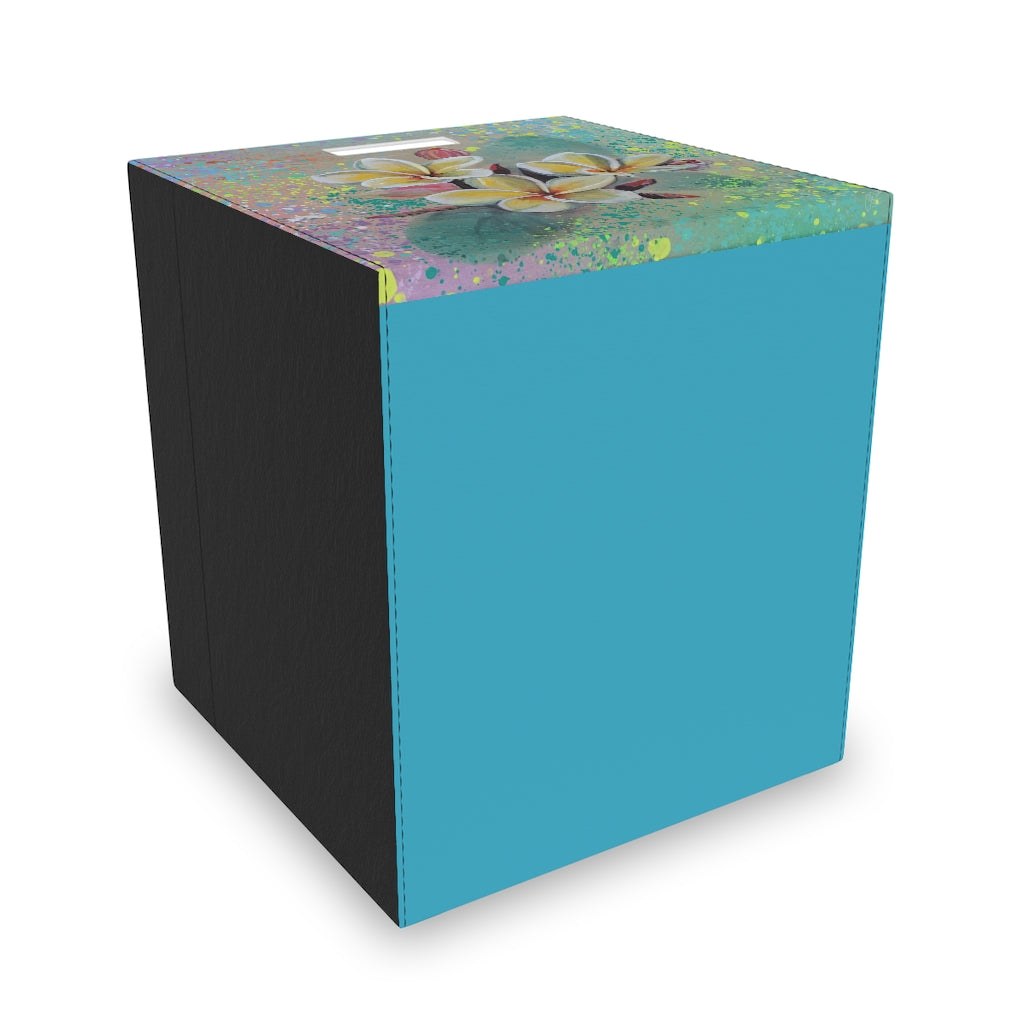Felt Storage Box - Plumeria