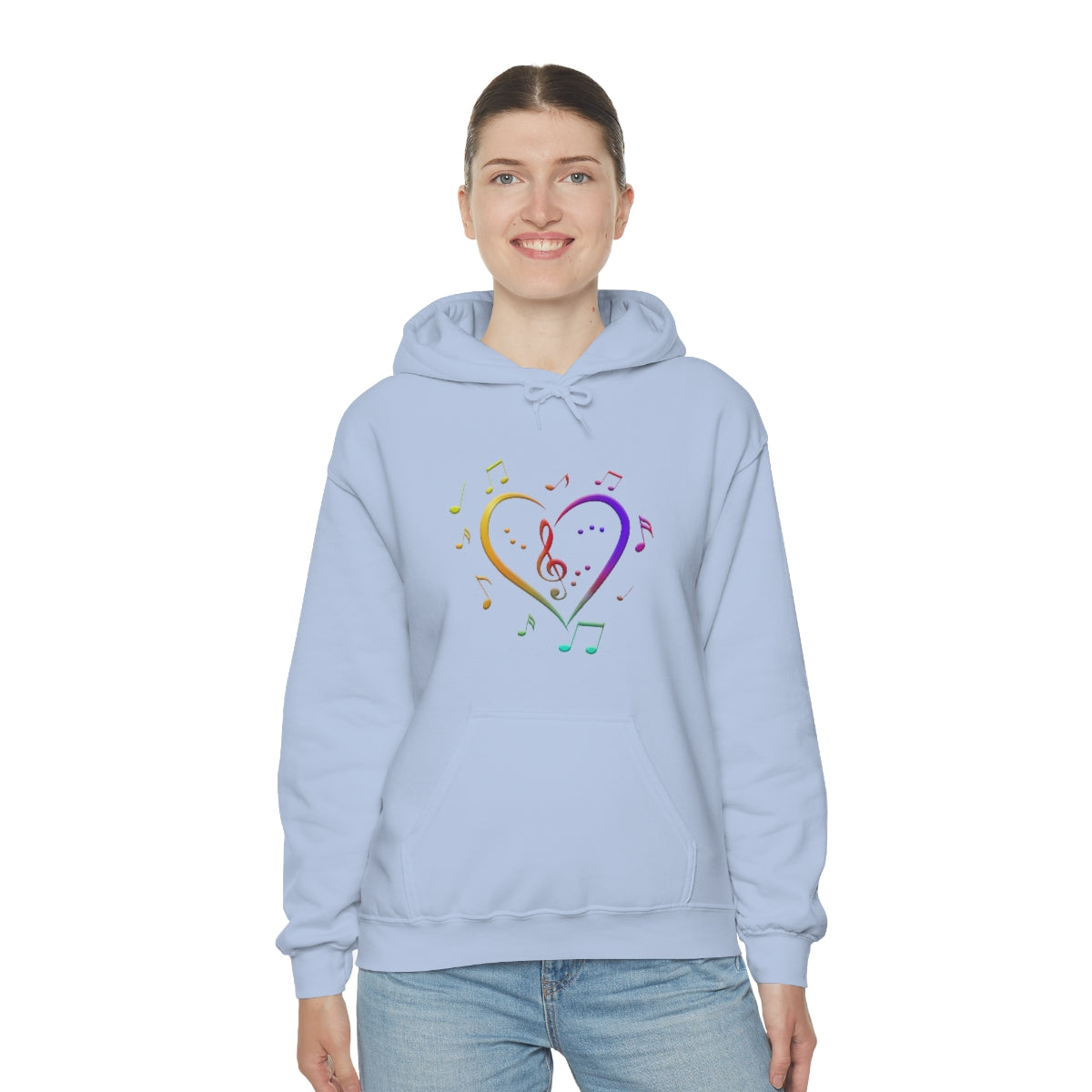 Unisex Heavy Blend™ Hooded Sweatshirt - Love of Music