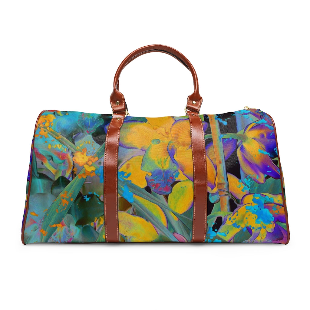 Waterproof Travel Bag - Midnight Orchid