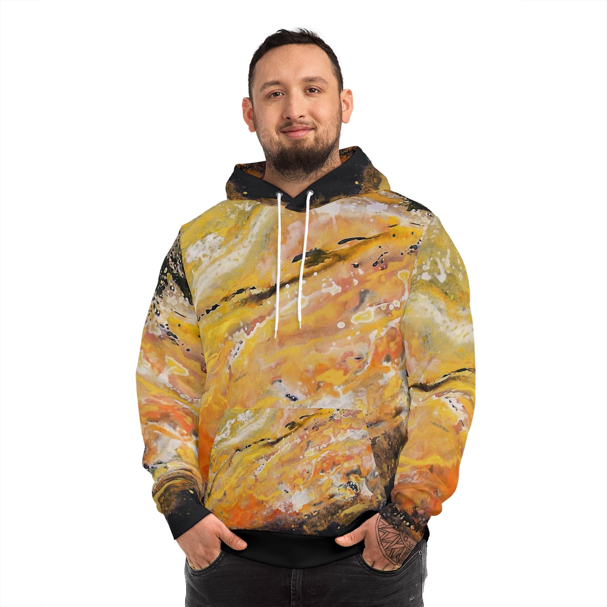 Fashion Hoodie - Golden Path
