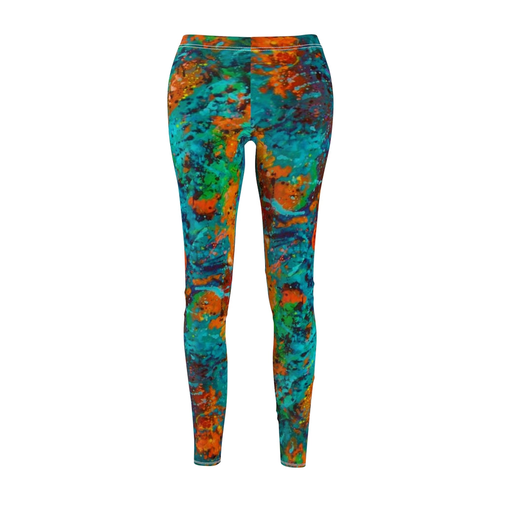 Sport & Casual Leggings - Nature Burst