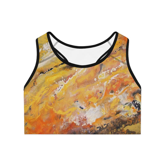 Sports Bra - Golden Path