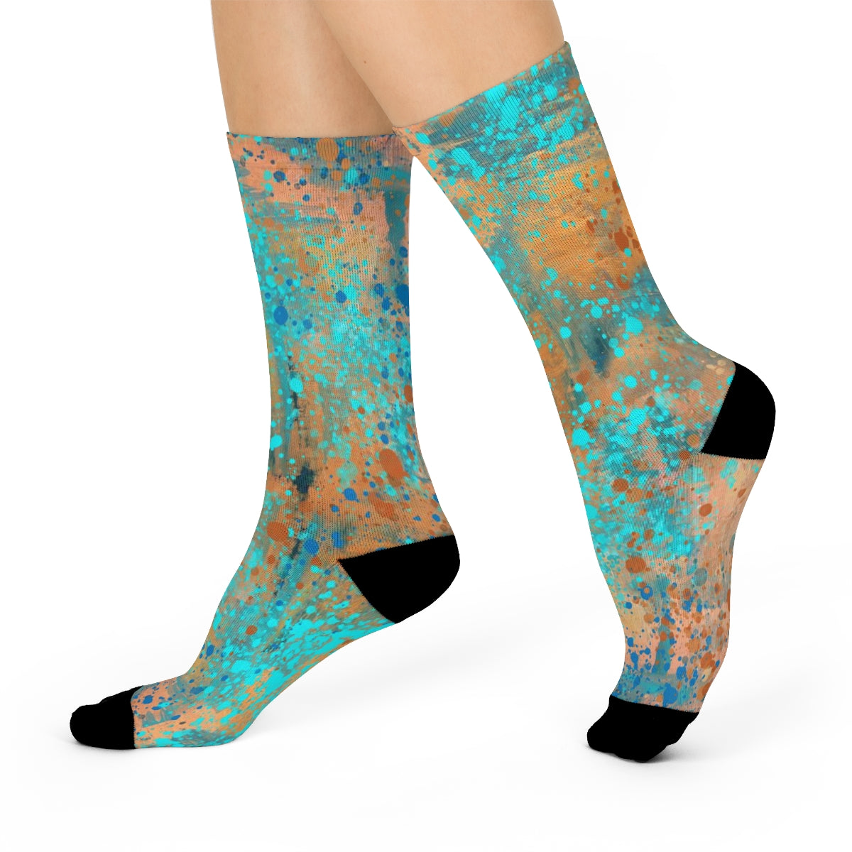 DTG Crew Socks - Copper Illusion