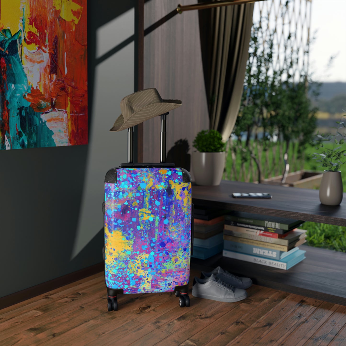 Hard Shell Suitcases - Happy Splash