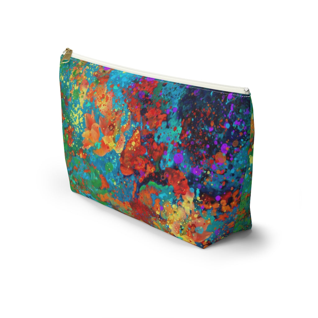 Accessory Pouch w T-bottom - Wild Nature