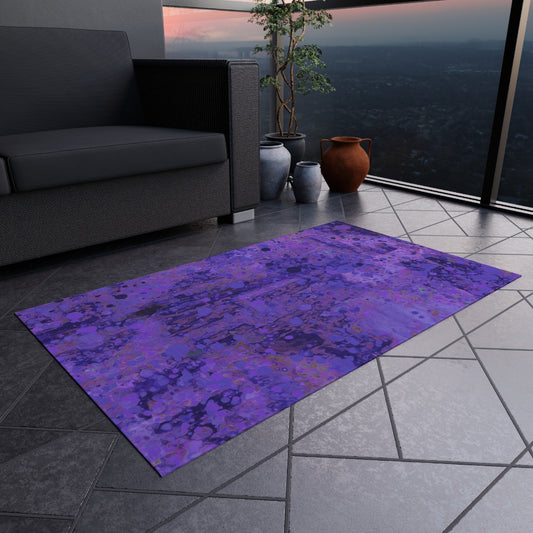 Outdoor Rug - Happy Splash/Deep Purple