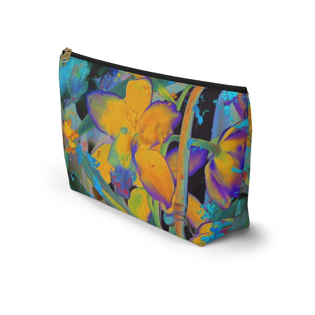 Accessory Pouch w T-bottom - Midnight Orchid