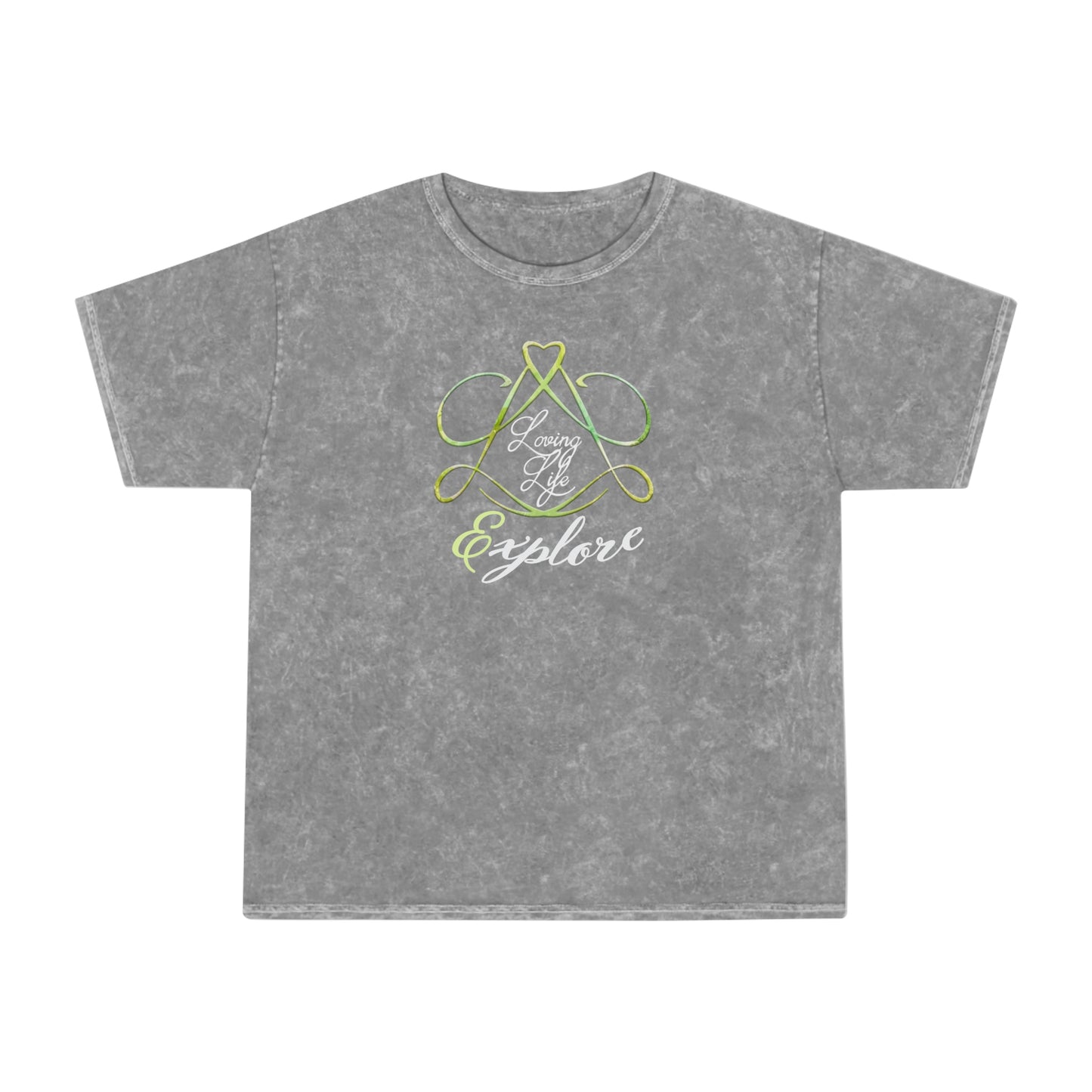 Unisex Mineral Wash T-Shirt - LL/Explore