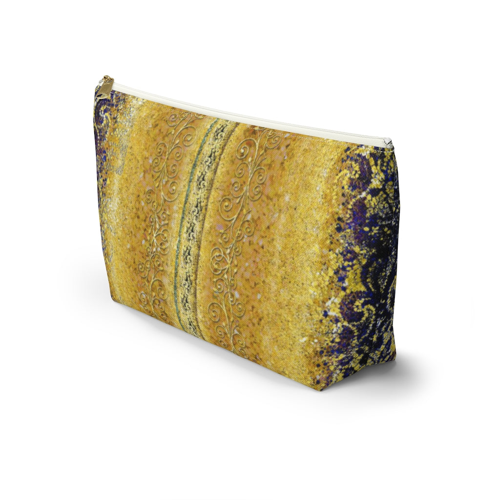Accessory Pouch w T-bottom - Royal Gold