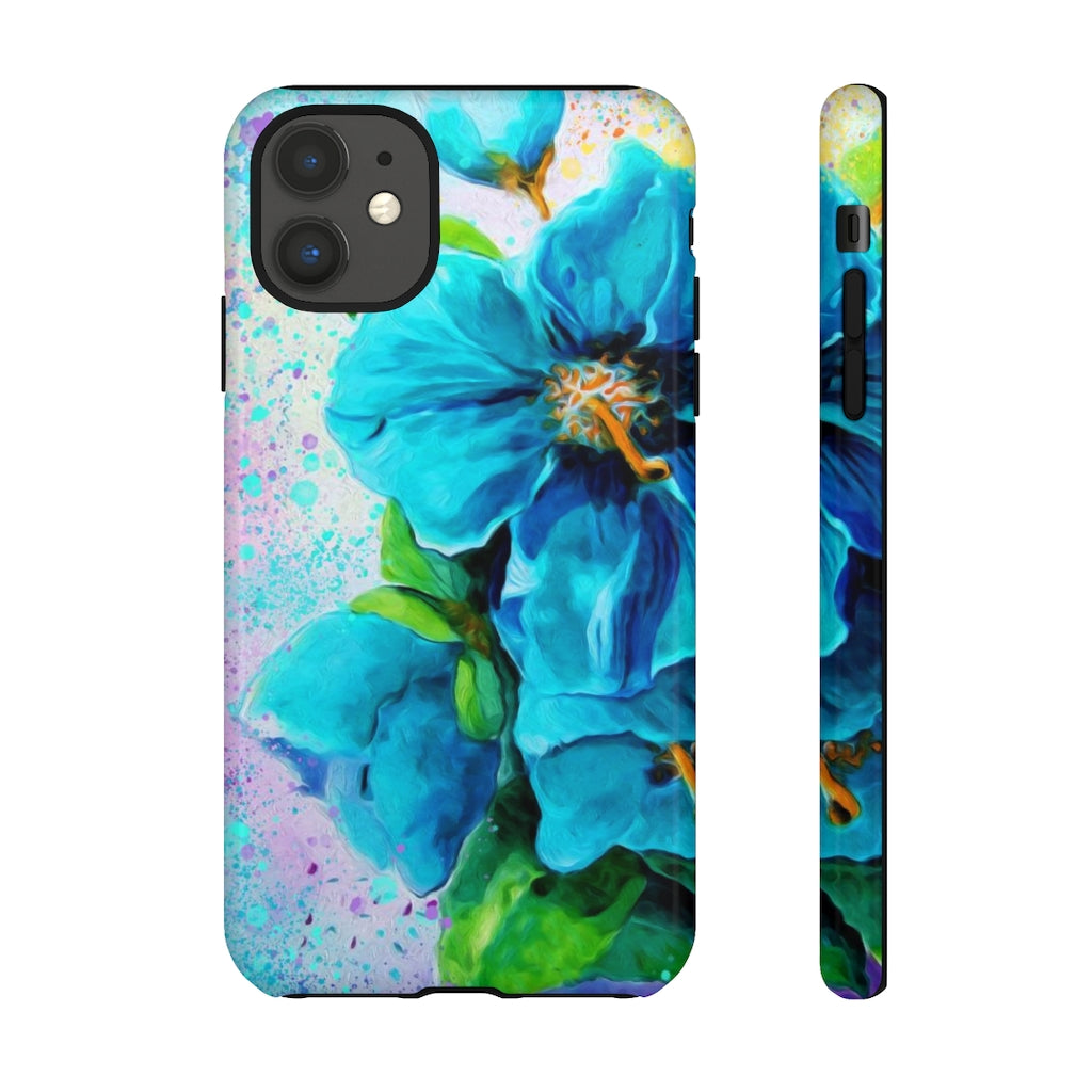 Tough Cases - Blue Hibiscus Heaven