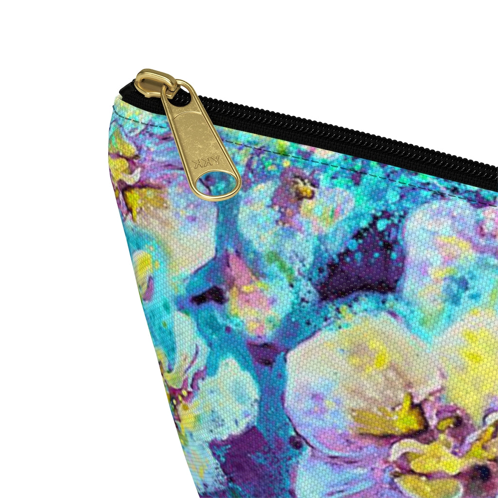 Accessory Pouch w T-bottom - Jungle Beauty