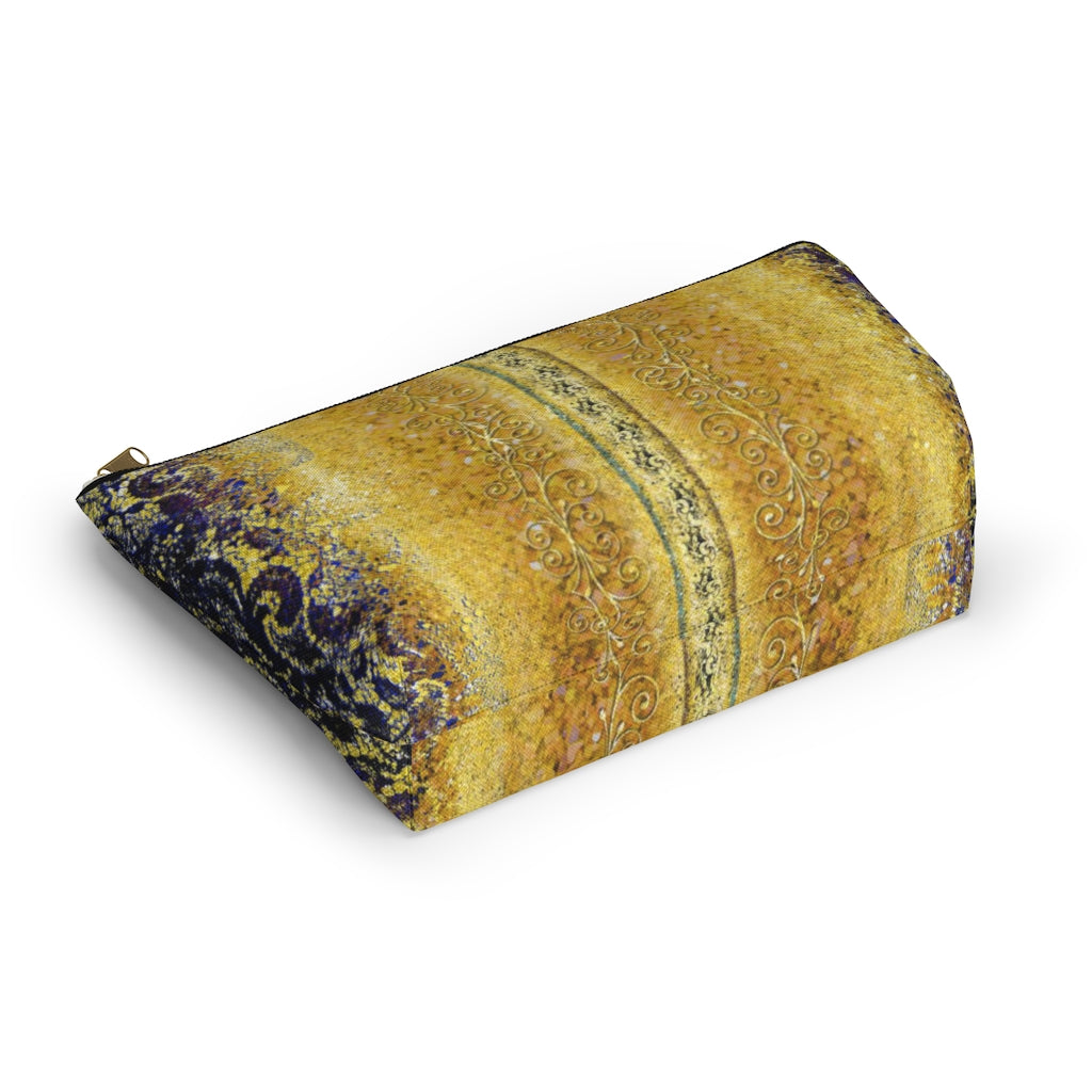 Accessory Pouch w T-bottom - Royal Gold
